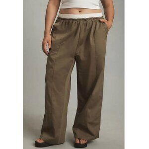 Daily Practice by Anthropologie Ankle Pants Green XL Petite XLP